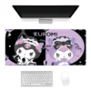 Sanrio Kuromi Cute Mousepad Office Large Small Mouse PC Computer Game Keyboard Rubber Anti Slip Mice 5 - Kuromi Shop