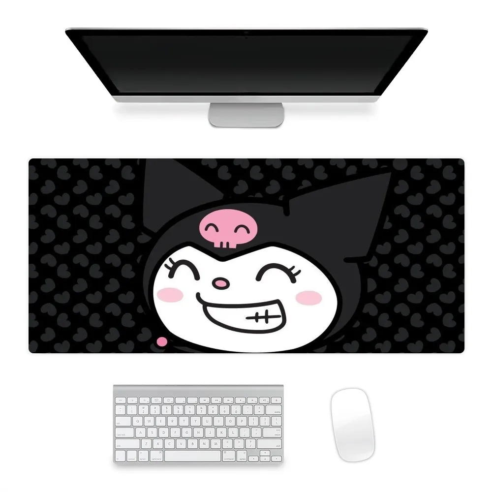 Sanrio Kuromi Cute Mousepad Office Large Small Mouse PC Computer Game Keyboard Rubber Anti Slip Mice 7 - Kuromi Shop